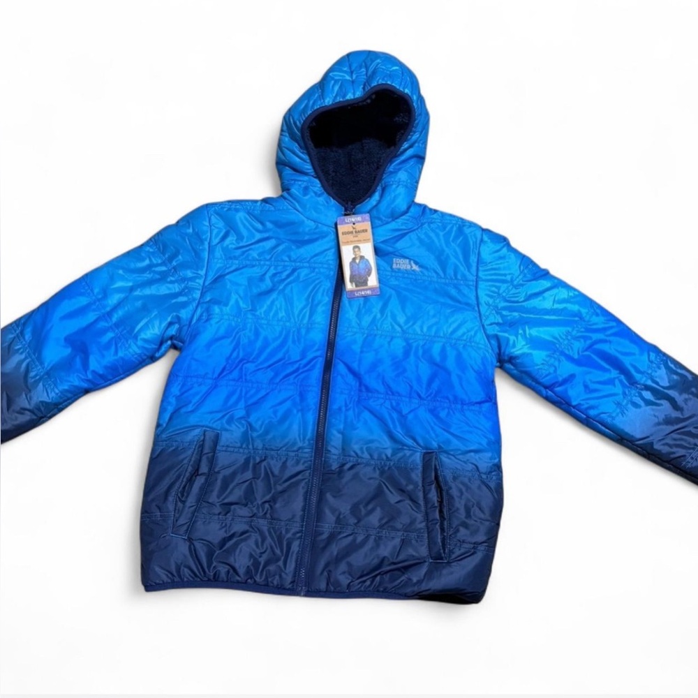 Eddie Bauer Kids Blue Reversible Jacket